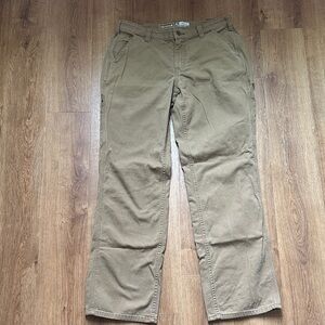 Carhartt Women’s Khaki Loose Fit Work Pants Size 8